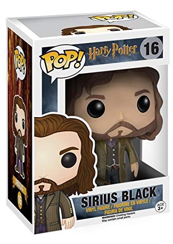 Funko Pop! Movies: Harry Potter - Sirius Black - Vinyl-Sammelfigur - Geschenkidee - Offizielle Handelswaren - Spielzeug Für Kinder und Erwachsene - Movies Fans - Modellfigur Für Sammler Funko Pop! Movies: Harry Potter - Sirius Black - Vinyl-Sammelfigur - Geschenkidee - Offizielle Handelswaren - Spielzeug Für Kinder und Erwachsene - Movies Fans - Modellfigur Für Sammler von Funko