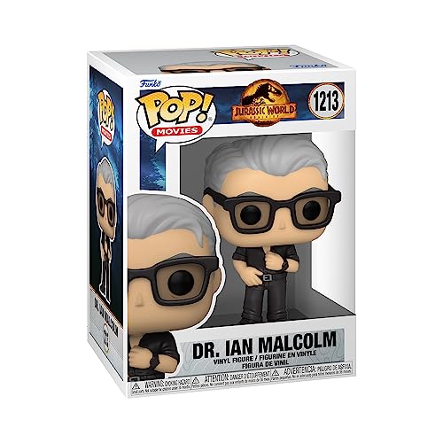 Funko Pop! Movies: JW3 - Dr. Ian Malcolm - Jurassic World 3 - Vinyl-Sammelfigur - Geschenkidee - Offizielle Handelswaren - Spielzeug Für Kinder und Erwachsene - Movies Fans - Modellfigur Für Sammler Funko Pop! Movies: JW3 - Dr. Ian Malcolm - Jurassic World 3 - Vinyl-Sammelfigur - Geschenkidee - Offizielle Handelswaren - Spielzeug Für Kinder und Erwachsene - Movies Fans - Modellfigur Für Sammler von Funko