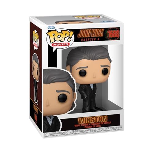 Funko Pop! Movies: John Wick 4 - Winston - Vinyl-Sammelfigur - Geschenkidee - Offizielle Handelswaren - Spielzeug Für Kinder und Erwachsene - Movies Fans - Modellfigur Für Sammler und Display von Funko