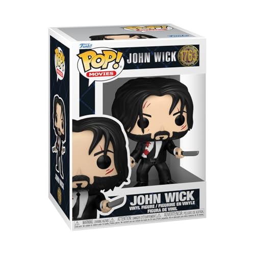 Funko Pop! Movies: John Wick 3 – John Wick - Vinyl-Sammelfigur - Geschenkidee - Offizielle Handelswaren - Spielzeug Für Kinder und Erwachsene - Movies Fans - Modellfigur Für Sammler von Funko