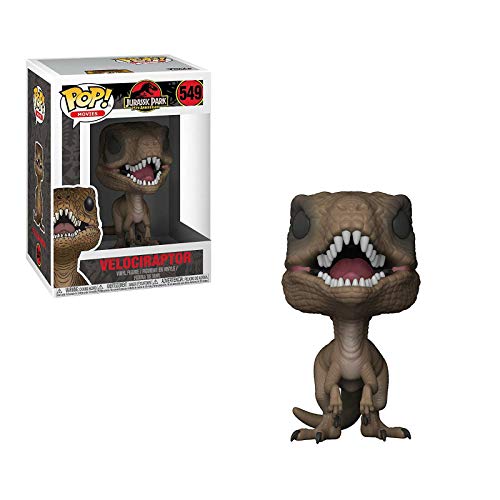 Funko Pop! Movies: Jurassic Park - Velociraptor- Vinyl-Sammelfigur - Geschenkidee - Offizielle Handelswaren - Spielzeug Für Kinder und Erwachsene - Movies Fans - Modellfigur Für Sammler von Funko