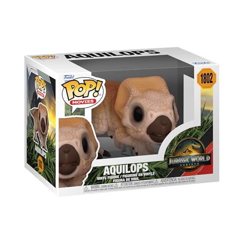 Funko Pop! Movies: Jurassic World: Rebirth – Aquilops - Vinyl-Sammelfigur - Geschenkidee - Offizielle Handelswaren - Spielzeug Für Kinder und Erwachsene - Movies Fans Funko Pop! Movies: Jurassic World: Rebirth – Aquilops - Vinyl-Sammelfigur - Geschenkidee - Offizielle Handelswaren - Spielzeug Für Kinder und Erwachsene - Movies Fans von Funko