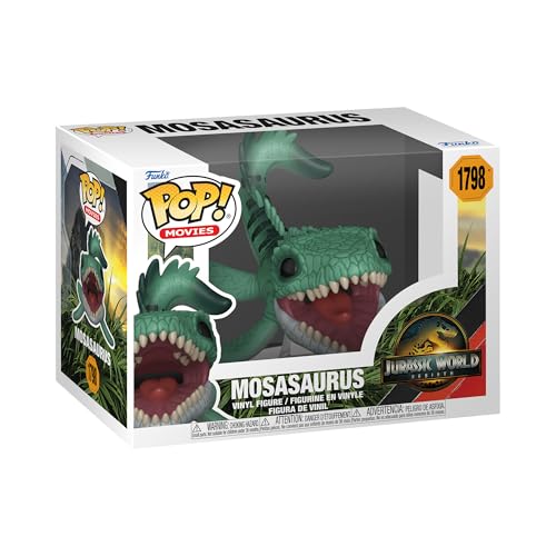 Funko Pop! Movies: Jurassic World: Rebirth - Mosasaurus - Vinyl-Sammelfigur - Geschenkidee - Offizielle Handelswaren - Spielzeug Für Kinder und Erwachsene - Movies Fans Funko Pop! Movies: Jurassic World: Rebirth - Mosasaurus - Vinyl-Sammelfigur - Geschenkidee - Offizielle Handelswaren - Spielzeug Für Kinder und Erwachsene - Movies Fans von Funko