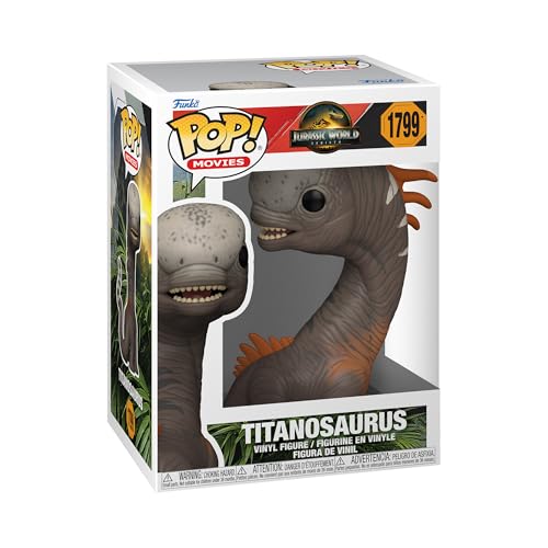 Funko Pop! Movies: Jurassic World: Rebirth - Titanosaurus - Vinyl-Sammelfigur - Geschenkidee - Offizielle Handelswaren - Spielzeug Für Kinder und Erwachsene - Movies Fans Funko Pop! Movies: Jurassic World: Rebirth - Titanosaurus - Vinyl-Sammelfigur - Geschenkidee - Offizielle Handelswaren - Spielzeug Für Kinder und Erwachsene - Movies Fans von Funko