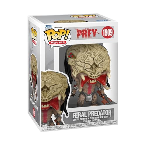 Funko Pop! Movies: Prey – Feral Predator – Sammler-Vinylfigur – Geschenkidee – Offizielles Merchandise – Spielzeug für Kinder und Erwachsene - Modellfigur für Sammler und zur Ausstellung von Funko