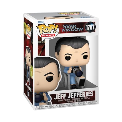 Funko Pop! Movies: Rear Window - L.B. Jeff Jefferies​ Jeff Jefferies - Vinyl-Sammelfigur - Geschenkidee - Offizielle Handelswaren - Spielzeug Für Kinder und Erwachsene - Movies Fans von Funko