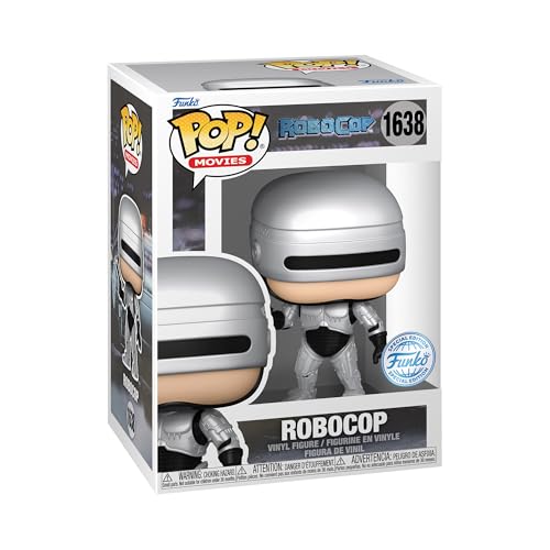 Funko Pop! Movies: Robocop - Robocop - Metallisch - Vinyl-Sammelfigur - Geschenkidee - Offizielle Handelswaren - Spielzeug Für Kinder und Erwachsene - Movies Fans - Modellfigur Für Sammler Funko Pop! Movies: Robocop - Robocop - Metallisch - Vinyl-Sammelfigur - Geschenkidee - Offizielle Handelswaren - Spielzeug Für Kinder und Erwachsene - Movies Fans - Modellfigur Für Sammler von Funko