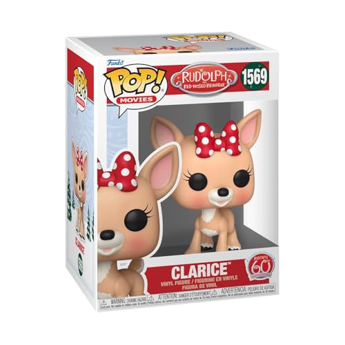 Funko Pop! Movies: Rudolph – Clarice​ - Rudolph The Red-Nosed Reindeer - Vinyl-Sammelfigur - Geschenkidee - Offizielle Handelswaren - Spielzeug Für Kinder und Erwachsene - Movies Fans von Funko