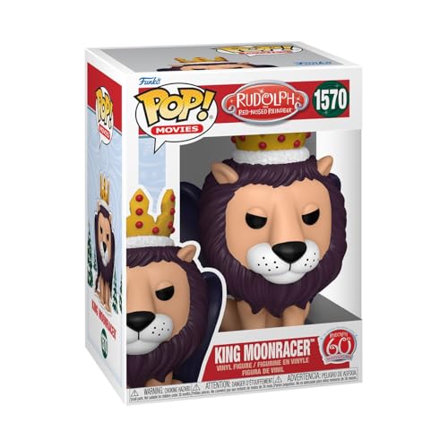 Funko Pop! Movies: Rudolph – King Moonracer​ - Rudolph The Red-Nosed Reindeer - Vinyl-Sammelfigur - Geschenkidee - Offizielle Handelswaren - Spielzeug Für Kinder und Erwachsene - Movies Fans von Funko