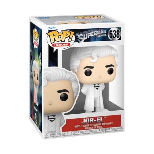 Funko Pop! Movies: Superman - (1978) - JOR-EL - Vinyl-Sammelfigur - Geschenkidee - Offizielle Handelswaren - Spielzeug Für Kinder und Erwachsene - Movies Fans von Funko