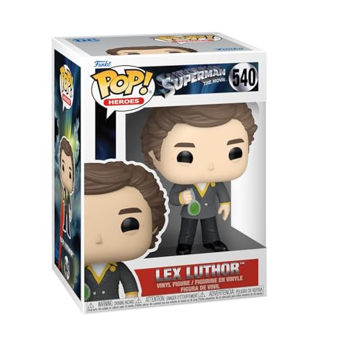 Funko Pop! Movies: Superman - (1978) - Lex Luthor - 1/6 Quote Für Seltene Chase-Variante - Vinyl-Sammelfigur - Geschenkidee - Offizielle Handelswaren - Movies Fans von Funko