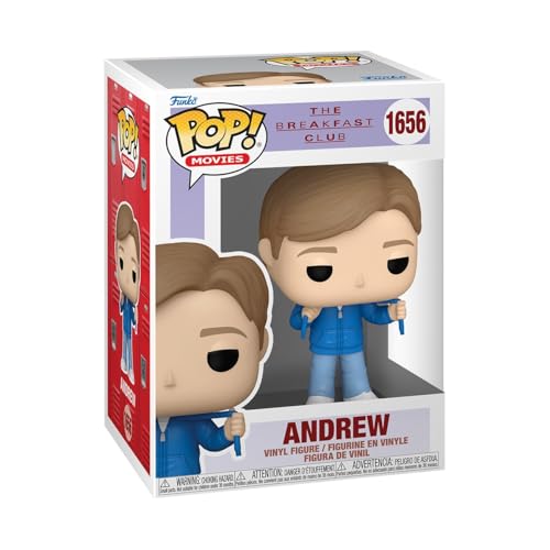 Funko Pop! Movies: TBC - Andrew Clark - Breakfast Club - Vinyl-Sammelfigur - Geschenkidee - Offizielle Handelswaren - Spielzeug Für Kinder und Erwachsene - Movies Fans - Modellfigur Für Sammler von Funko