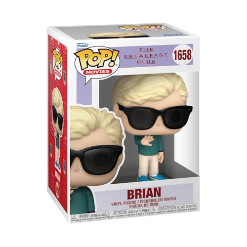 Funko Pop! Movies: TBC - Brian Johnson - Breakfast Club - Vinyl-Sammelfigur - Geschenkidee - Offizielle Handelswaren - Spielzeug Für Kinder und Erwachsene - Movies Fans - Modellfigur Für Sammler von Funko