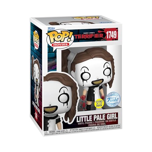 Funko Pop! Movies: Terrifier - Little Pale Girl - Leuchtet Im Dunkeln - Vinyl-Sammelfigur - Geschenkidee - Offizielle Handelswaren - Spielzeug Für Kinder und Erwachsene - Movies Fans Funko Pop! Movies: Terrifier - Little Pale Girl - Leuchtet Im Dunkeln - Vinyl-Sammelfigur - Geschenkidee - Offizielle Handelswaren - Spielzeug Für Kinder und Erwachsene - Movies Fans von Funko