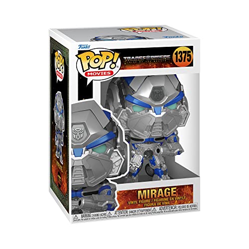 Funko Pop! Movies: Transformers: Rise of The Beasts - Mirage - Vinyl-Sammelfigur - Geschenkidee - Offizielle Handelswaren - Spielzeug Für Kinder und Erwachsene - Movies Fans - Modellfigur Für Sammler von Funko