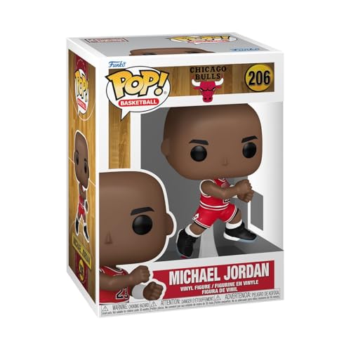 Funko Pop! NBA: Bulls - Michael Jordan - ('89) "The Shot - Vinyl-Sammelfigur - Geschenkidee - Offizielle Handelswaren - Spielzeug Für Kinder und Erwachsene - Sports Fans - Modellfigur Für Sammler von Funko