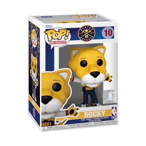 Funko Pop! NBA: Mascots - Denver - Rocky The Mountain Lion - NBA Mascots - Vinyl-Sammelfigur - Geschenkidee - Offizielle Handelswaren - Spielzeug Für Kinder und Erwachsene - Sports Fans Funko Pop! NBA: Mascots - Denver - Rocky The Mountain Lion - NBA Mascots - Vinyl-Sammelfigur - Geschenkidee - Offizielle Handelswaren - Spielzeug Für Kinder und Erwachsene - Sports Fans von Funko