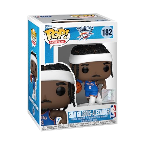 Funko Pop! NBA: Thunder - Shai Gilgeous-Alexander Gilgeous - Alexander - Vinyl-Sammelfigur - Geschenkidee - Offizielle Handelswaren - Spielzeug Für Kinder und Erwachsene - Sports Fans Funko Pop! NBA: Thunder - Shai Gilgeous-Alexander Gilgeous - Alexander - Vinyl-Sammelfigur - Geschenkidee - Offizielle Handelswaren - Spielzeug Für Kinder und Erwachsene - Sports Fans von Funko