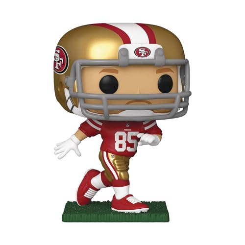 Funko Pop! NFL: 49ers-George Kittle W7 - Vinyl-Sammelfigur - Geschenkidee - Offizielle Handelswaren - Spielzeug Für Kinder und Erwachsene - Sports Fans - Modellfigur Für Sammler und Display von Funko