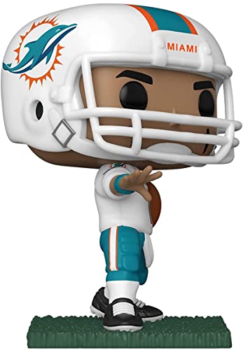 Funko Pop! NFL: Dolphins - Tua Tagovailoa - (Home Uniform) - Vinyl-Sammelfigur - Geschenkidee - Offizielle Handelswaren - Spielzeug Für Kinder und Erwachsene - Sports Fans - Modellfigur Für Sammler von Funko