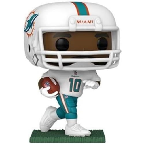 Funko Pop! NFL: Dolphins - Tyreek Hill - Vinyl-Sammelfigur - Geschenkidee - Offizielle Handelswaren - Spielzeug Für Kinder und Erwachsene - Sports Fans - Modellfigur Für Sammler und Display Funko Pop! NFL: Dolphins - Tyreek Hill - Vinyl-Sammelfigur - Geschenkidee - Offizielle Handelswaren - Spielzeug Für Kinder und Erwachsene - Sports Fans - Modellfigur Für Sammler und Display von Funko