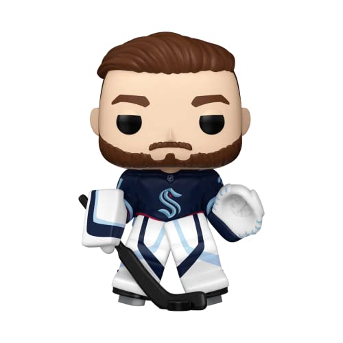 Funko Pop! NHL: Kraken - Mark Giordano - (Home) - Vinyl-Sammelfigur - Geschenkidee - Offizielle Handelswaren - Spielzeug Für Kinder und Erwachsene - Sports Fans - Modellfigur Für Sammler und Display von Funko
