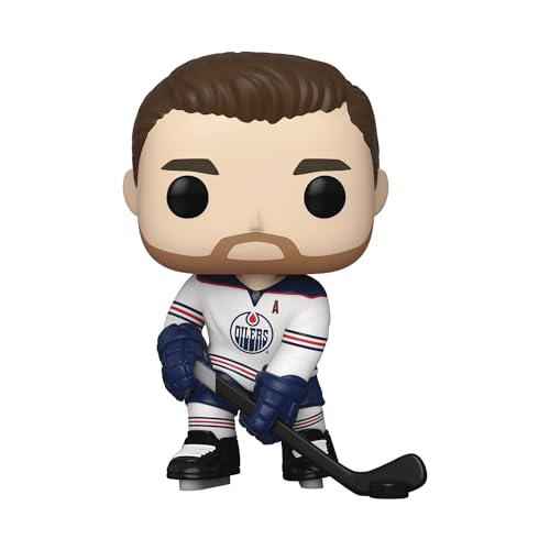Funko Pop! NHL: Oilers - Leon Draisaitl - (Road Uniform) - Vinyl-Sammelfigur - Geschenkidee - Offizielle Handelswaren - Spielzeug Für Kinder und Erwachsene - Sports Fans - Modellfigur Für Sammler von Funko