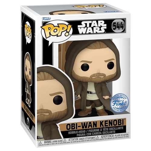 Funko Pop Obi-Wan Kenobi in Jedi Robe 544 Exclusive Box and Slip Protector Include Funko Pop Obi-Wan Kenobi in Jedi Robe 544 Exclusive Box and Slip Protector Include von Funko