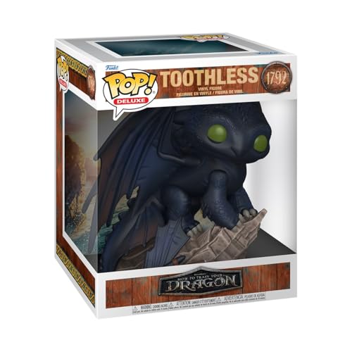 Funko Pop! Deluxe: How to Train Your Dragon Live Action - Toothless - Vinyl-Sammelfigur - Geschenkidee - Offizielle Handelswaren - Spielzeug Für Kinder und Erwachsene - Modellfigur Für Sammler Funko Pop! Deluxe: How to Train Your Dragon Live Action - Toothless - Vinyl-Sammelfigur - Geschenkidee - Offizielle Handelswaren - Spielzeug Für Kinder und Erwachsene - Modellfigur Für Sammler von Funko