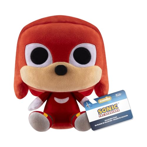 Funko Pop! Plush: Sonic - Knuckles The Echidna - () - Sonic The Hedgehog - Plüschtier - Geschenkidee Zum Geburtstag - Offizielle Handelswaren - Gefüllt Plüschtiere Für Kinder und Erwachsene von Funko