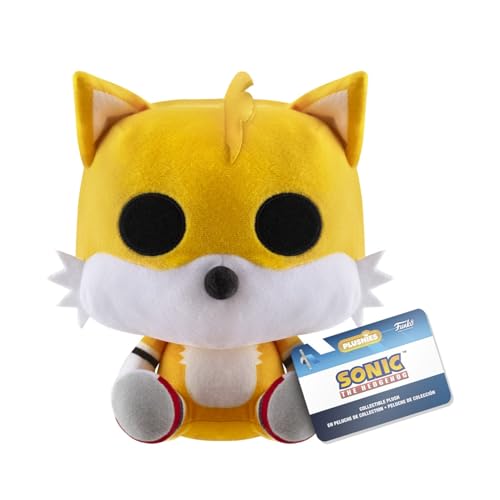 Funko Pop! Plush: Sonic - Miles Tails Prower - Tails - () - Sonic The Hedgehog - Plüschtier - Geschenkidee Zum Geburtstag - Offizielle Handelswaren - Gefüllt Plüschtiere Für Kinder und Erwachsene von Funko