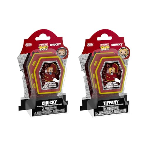 Funko Pop! Pocket POPERS: Chucky - Chucky und Tiffany, 2er-Pack Funko Pop! Pocket POPERS: Chucky - Chucky und Tiffany, 2er-Pack von Funko