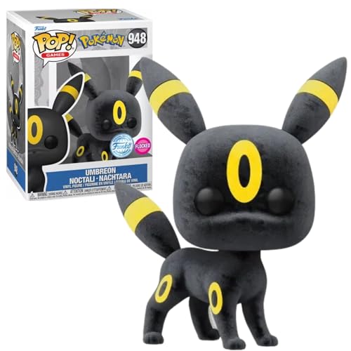 Funko Pop Pokemon Figur Umbreon Nachtara mit Fell #948 – Exclusive Flocked Special Edition – Pokemon Spielzeug Funko Pop Pokemon Figur Umbreon Nachtara mit Fell #948 – Exclusive Flocked Special Edition – Pokemon Spielzeug von Funko