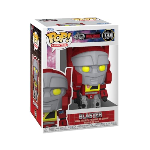 Funko Pop! Retro Toys: Transformers G1- Blaster - Transformers Classic - Vinyl-Sammelfigur - Geschenkidee - Offizielle Handelswaren - Spielzeug Für Kinder und Erwachsene - TV Fans Funko Pop! Retro Toys: Transformers G1- Blaster - Transformers Classic - Vinyl-Sammelfigur - Geschenkidee - Offizielle Handelswaren - Spielzeug Für Kinder und Erwachsene - TV Fans von Funko