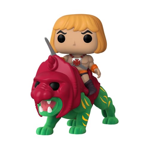 Funko Pop! Ride Deluxe: Masters of The Universe - He-Man On BC - Beflockt - Vinyl-Sammelfigur - Geschenkidee - Offizielle Handelswaren - Spielzeug Für Kinder und Erwachsene - TV Fans Funko Pop! Ride Deluxe: Masters of The Universe - He-Man On BC - Beflockt - Vinyl-Sammelfigur - Geschenkidee - Offizielle Handelswaren - Spielzeug Für Kinder und Erwachsene - TV Fans von Funko