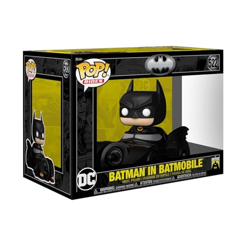 Funko Pop! Rides Deluxe: BM 85th - Batman mit Batmobi - Batman 1989 - Vinyl-Sammelfigur - Geschenkidee - Offizielle Handelswaren - Spielzeug Für Kinder und Erwachsene - Movies Fans Funko Pop! Rides Deluxe: BM 85th - Batman mit Batmobi - Batman 1989 - Vinyl-Sammelfigur - Geschenkidee - Offizielle Handelswaren - Spielzeug Für Kinder und Erwachsene - Movies Fans von Funko