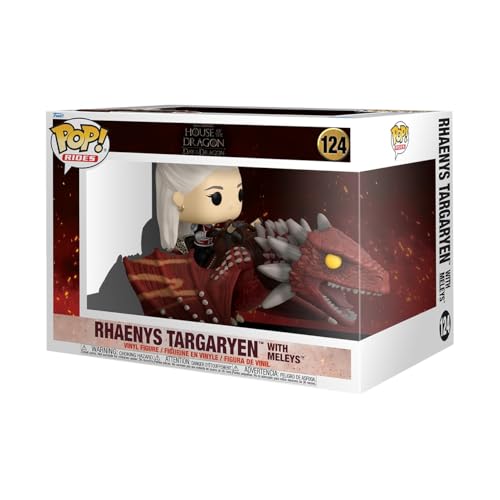 Funko Pop! Rides Deluxe: HOTD - House of The Dragon - Vinyl-Sammelfigur - Geschenkidee - Offizielle Handelswaren - Spielzeug Für Kinder und Erwachsene - TV Fans - Modellfigur Für Sammler von Funko