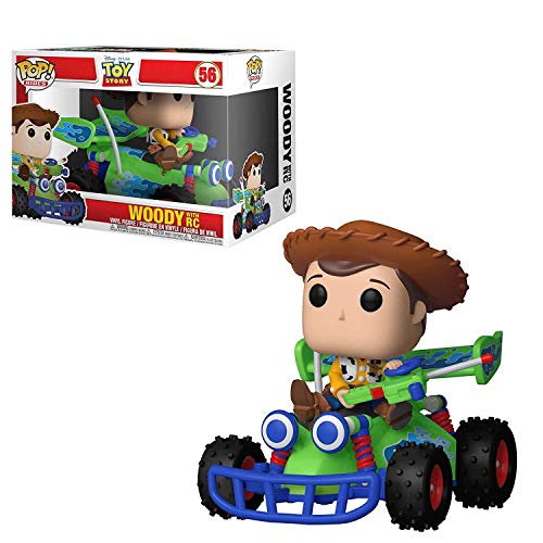Funko Pop! Rides: Disney Pixar Toy Story - Woody With RC - die Toys Sind Los! - Vinyl-Sammelfigur - Geschenkidee - Offizielle Handelswaren - Spielzeug Für Kinder und Erwachsene - Movies Fans von Funko