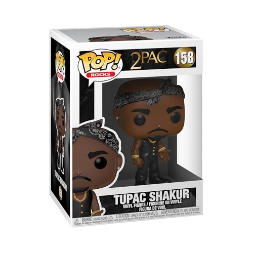 Funko Pop! Rocks Tupac - Vinyl-Sammelfigur - Geschenkidee - Offizielle Handelswaren - Spielzeug Für Kinder und Erwachsene - Music Fans - Modellfigur Für Sammler und Display Funko Pop! Rocks Tupac - Vinyl-Sammelfigur - Geschenkidee - Offizielle Handelswaren - Spielzeug Für Kinder und Erwachsene - Music Fans - Modellfigur Für Sammler und Display von Funko