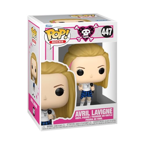 Funko Pop! Rocks: Avril Lavigne - Girlfriend - Vinyl-Sammelfigur - Geschenkidee - Offizielle Handelswaren - Spielzeug Für Kinder und Erwachsene - Music Fans - Modellfigur Für Sammler und Display von Funko