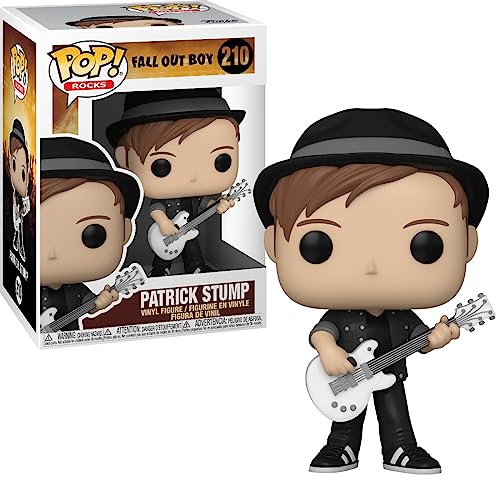 Funko Pop! Rocks: Fall Out Boy - Patrick Stump Vinyl - Vinyl-Sammelfigur - Geschenkidee - Offizielle Handelswaren - Spielzeug Für Kinder und Erwachsene - Music Fans - Modellfigur Für Sammler Funko Pop! Rocks: Fall Out Boy - Patrick Stump Vinyl - Vinyl-Sammelfigur - Geschenkidee - Offizielle Handelswaren - Spielzeug Für Kinder und Erwachsene - Music Fans - Modellfigur Für Sammler von Funko