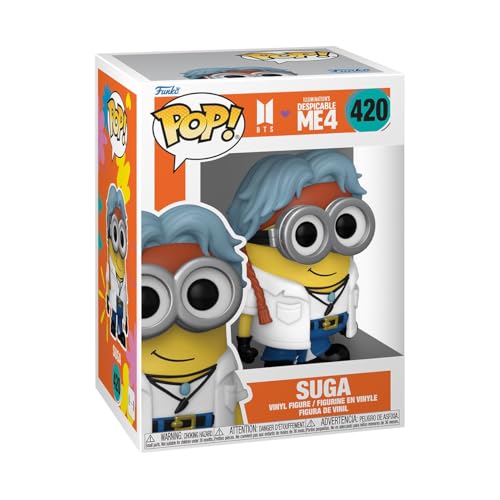 Funko Pop! Rocks: Minions X BTS - Suga - SUGA - BTS + Minions - Vinyl-Sammelfigur - Geschenkidee - Offizielle Handelswaren - Spielzeug Für Kinder und Erwachsene - Movies, Music Fans Funko Pop! Rocks: Minions X BTS - Suga - SUGA - BTS + Minions - Vinyl-Sammelfigur - Geschenkidee - Offizielle Handelswaren - Spielzeug Für Kinder und Erwachsene - Movies, Music Fans von Funko