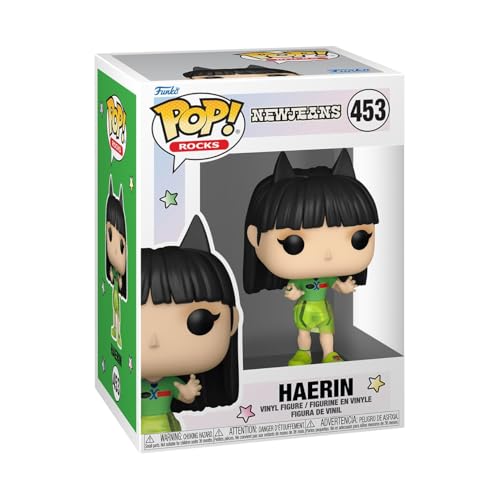 Funko Pop! Rocks: New Jeans - Haerin - Vinyl-Sammelfigur - Geschenkidee - Offizielle Handelswaren - Spielzeug Für Kinder und Erwachsene - Music Fans - Modellfigur Für Sammler und Display von Funko