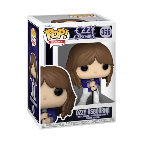Funko Pop! Rocks: Ozzy Osbourne - Glitzer - Vinyl-Sammelfigur - Geschenkidee - Offizielle Handelswaren - Spielzeug Für Kinder und Erwachsene - Music Fans - Modellfigur Für Sammler und Display von Funko