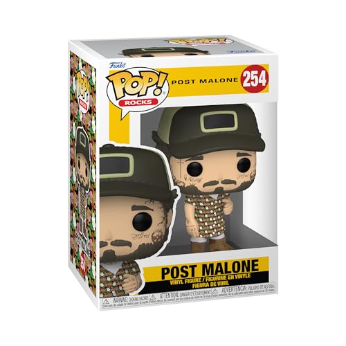 Funko Pop! Rocks: Post Malone Sundress - Vinyl-Sammelfigur - Geschenkidee - Offizielle Handelswaren - Spielzeug Für Kinder und Erwachsene - Music Fans - Modellfigur Für Sammler und Display Funko Pop! Rocks: Post Malone Sundress - Vinyl-Sammelfigur - Geschenkidee - Offizielle Handelswaren - Spielzeug Für Kinder und Erwachsene - Music Fans - Modellfigur Für Sammler und Display von Funko