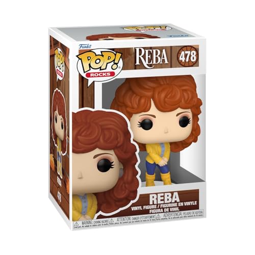 Funko Pop! Rocks: Reba McEntire - (Cowgirl) - Vinyl-Sammelfigur - Geschenkidee - Offizielle Handelswaren - Spielzeug Für Kinder und Erwachsene - Music Fans - Modellfigur Für Sammler und Display von Funko