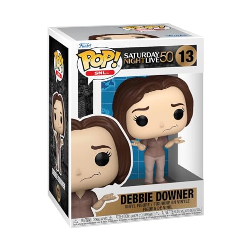 Funko Pop! SNL: SNL 50th - Debbie Downer - Saturday Night Live - Vinyl-Sammelfigur - Geschenkidee - Offizielle Handelswaren - Spielzeug Für Kinder und Erwachsene - TV Fans - Modellfigur Für Sammler Funko Pop! SNL: SNL 50th - Debbie Downer - Saturday Night Live - Vinyl-Sammelfigur - Geschenkidee - Offizielle Handelswaren - Spielzeug Für Kinder und Erwachsene - TV Fans - Modellfigur Für Sammler von Funko