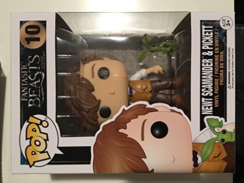 Funko Pop! Sammelfigur „10 Newt Scamander with Picket“ (Flussgott), Serie: Fantastische Tierwesen und wo sie zu Finden sind, Sonderausgabe 12149-4 von Funko