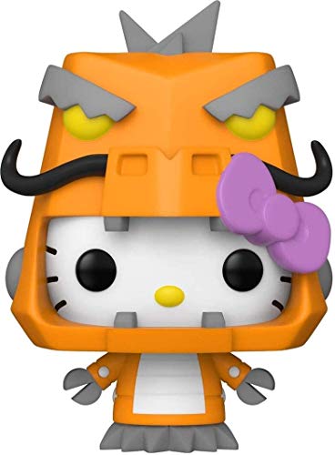 Funko Pop! Sanrio: Hello Kitty Mecha Kaiju HK - Vinyl-Sammelfigur - Geschenkidee - Offizielle Handelswaren - Spielzeug Für Kinder und Erwachsene - Modellfigur Für Sammler und Display von Funko