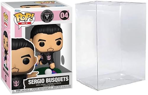 Funko Pop! Soccer, Sergio Busquets Inter Miami Vinyl Figure #04 with Protector Case Funko Pop! Soccer, Sergio Busquets Inter Miami Vinyl Figure #04 with Protector Case von Funko